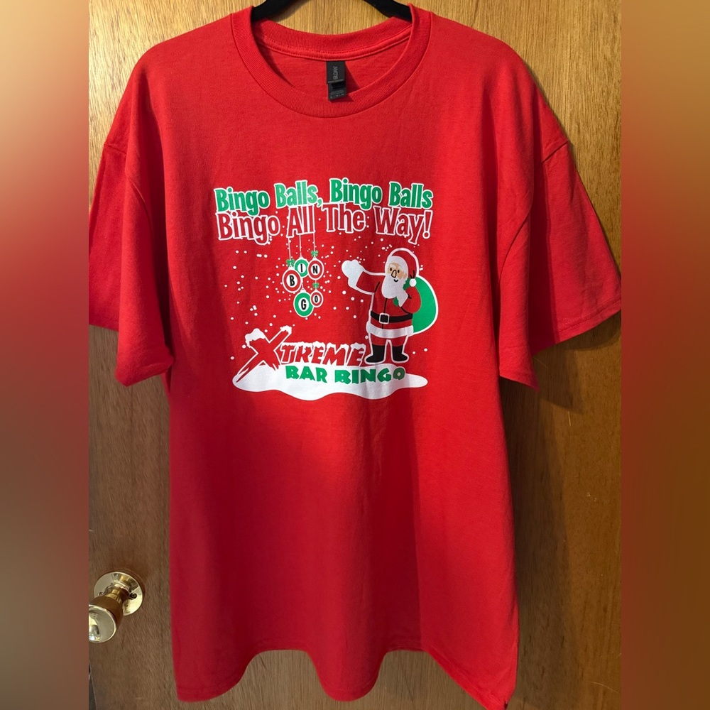 🎅🏻NEW🎅🏻 Bingo Xmas Graphic Tee